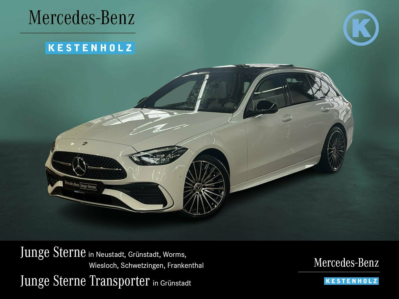 Mercedes-Benz C 180 T AMG+NIGHT+DISTRO+PANO+360°+MEMORY+EASYP