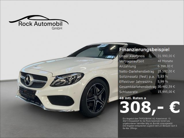 Mercedes-Benz C 180 Cabrio 9G AMG Line LED *Garantie*