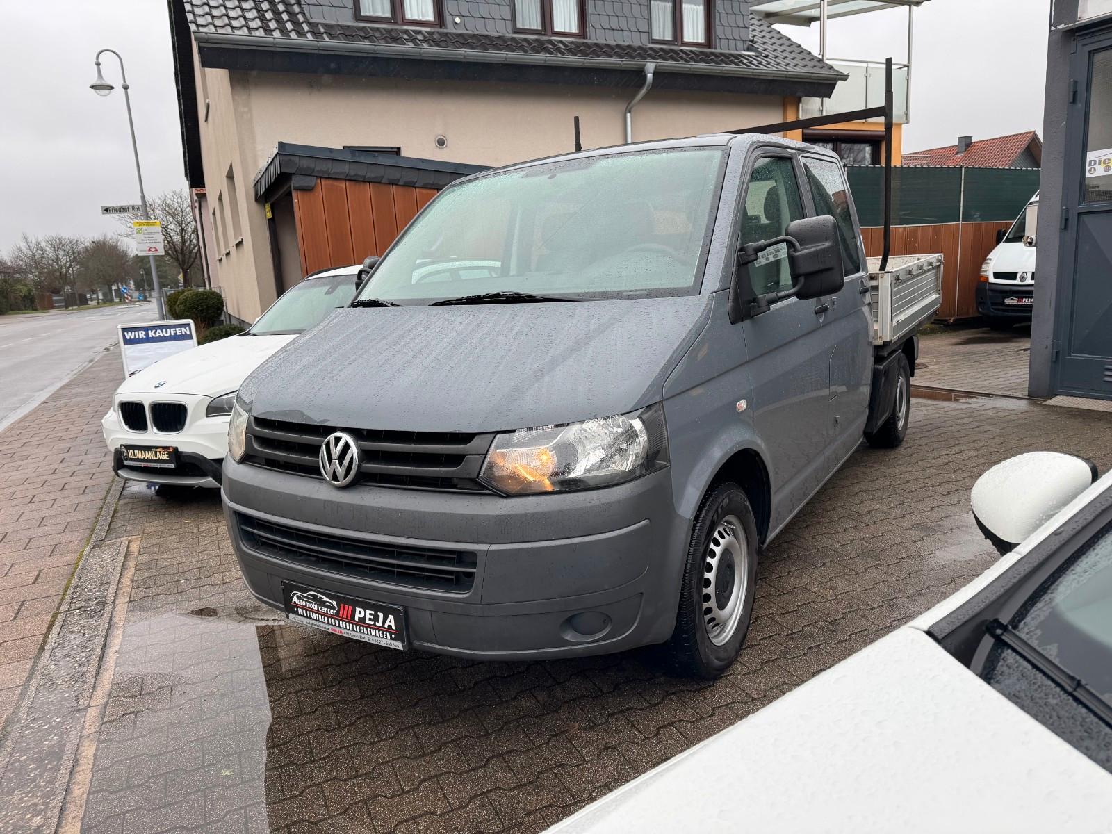 Volkswagen T5 2.0 TDI Transporter *Doka - Pritsche & Klima