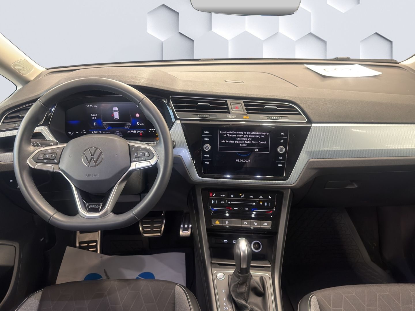 Touran Comfortline 2.0TDI 110kW DSG AHZV LED GJR