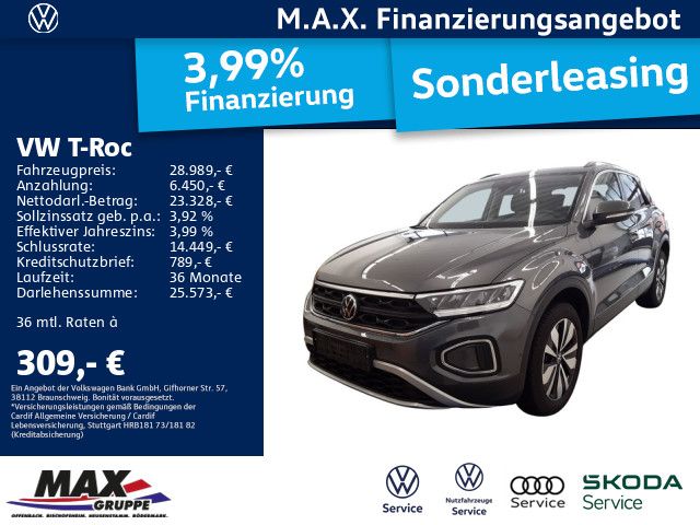 Volkswagen T-Roc 1.5 TSI DSG MOVE LED+KAMERA++ACC+DCP+AHK+