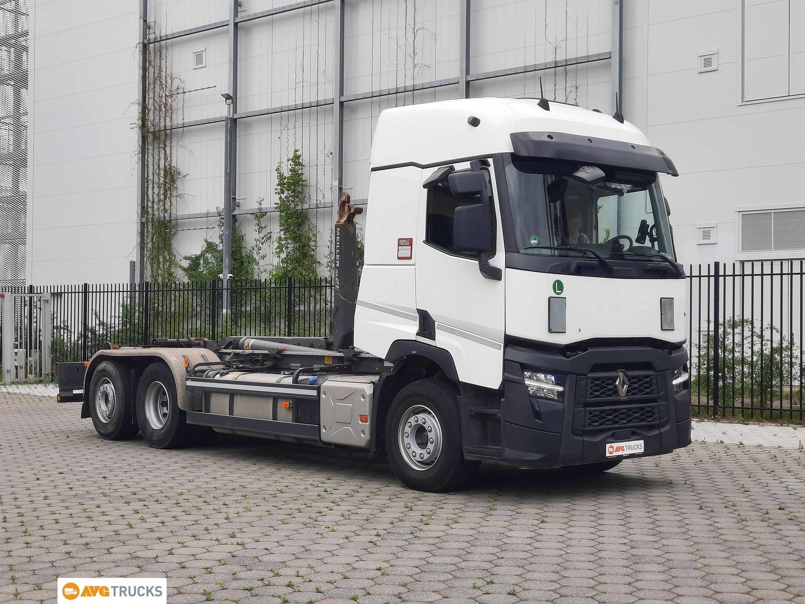 Renault T 480 6X2 SleeperCab Lenkachse Meiller RS 21.70