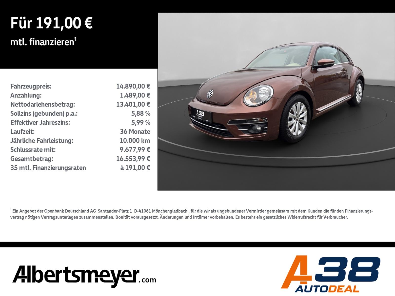 Volkswagen Beetle 1.2 TSI Design +PARKPILOT+LM+SITZHEIZUNG