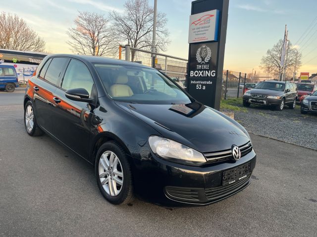 Volkswagen Golf VI BMT/Klima/Navi/Leder/2xPdc/Si-Hz/Ahk/Eu5