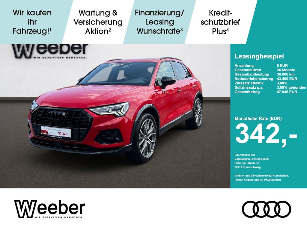 Audi Q3 quattro *PANO*MATRIX*AHK*360°CAM*BLACKSTYLE*5
