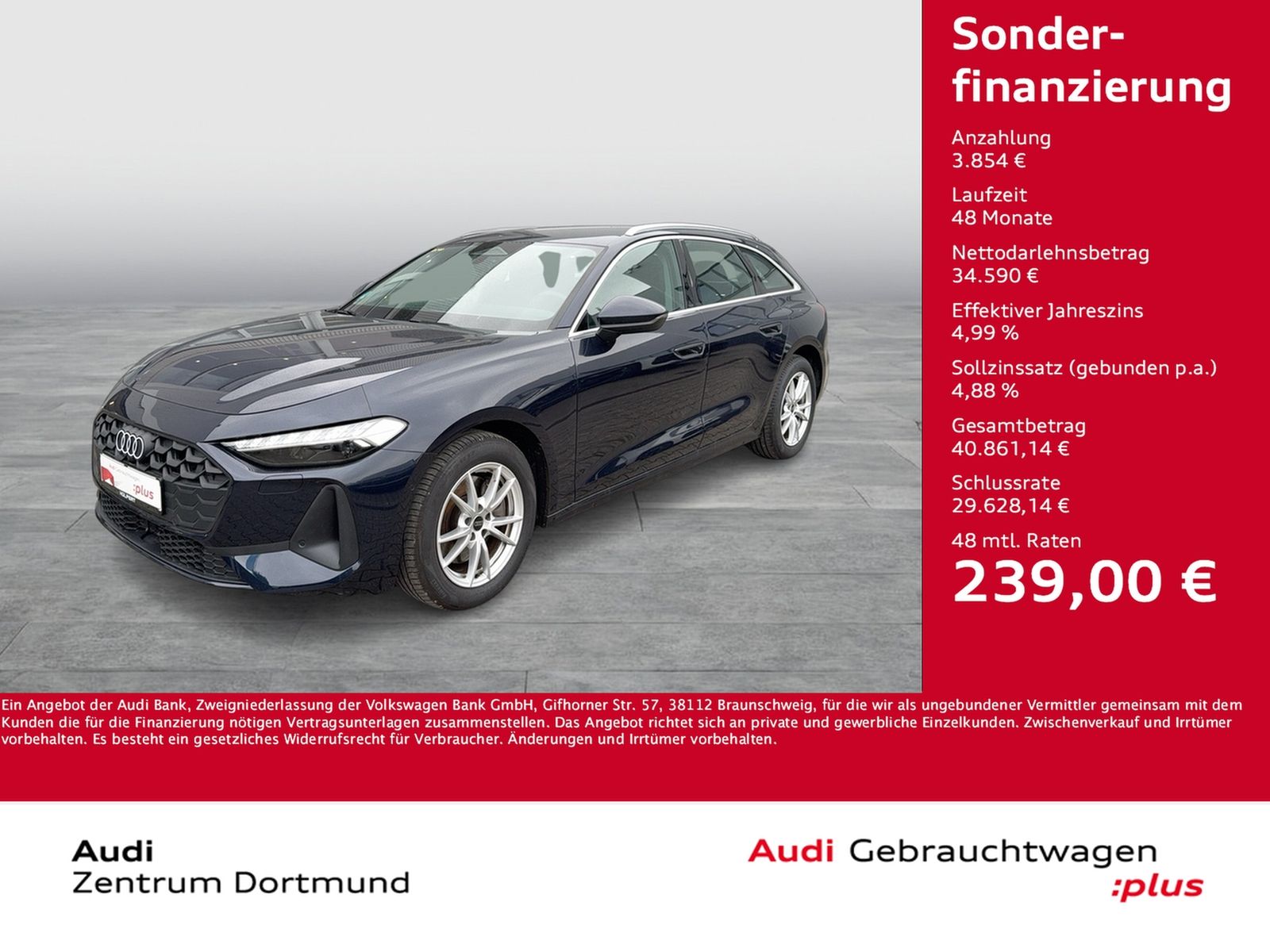 Audi A5 Avant quattro CAM ACC E-KLAPPE NAVI CARPLAY foto 2