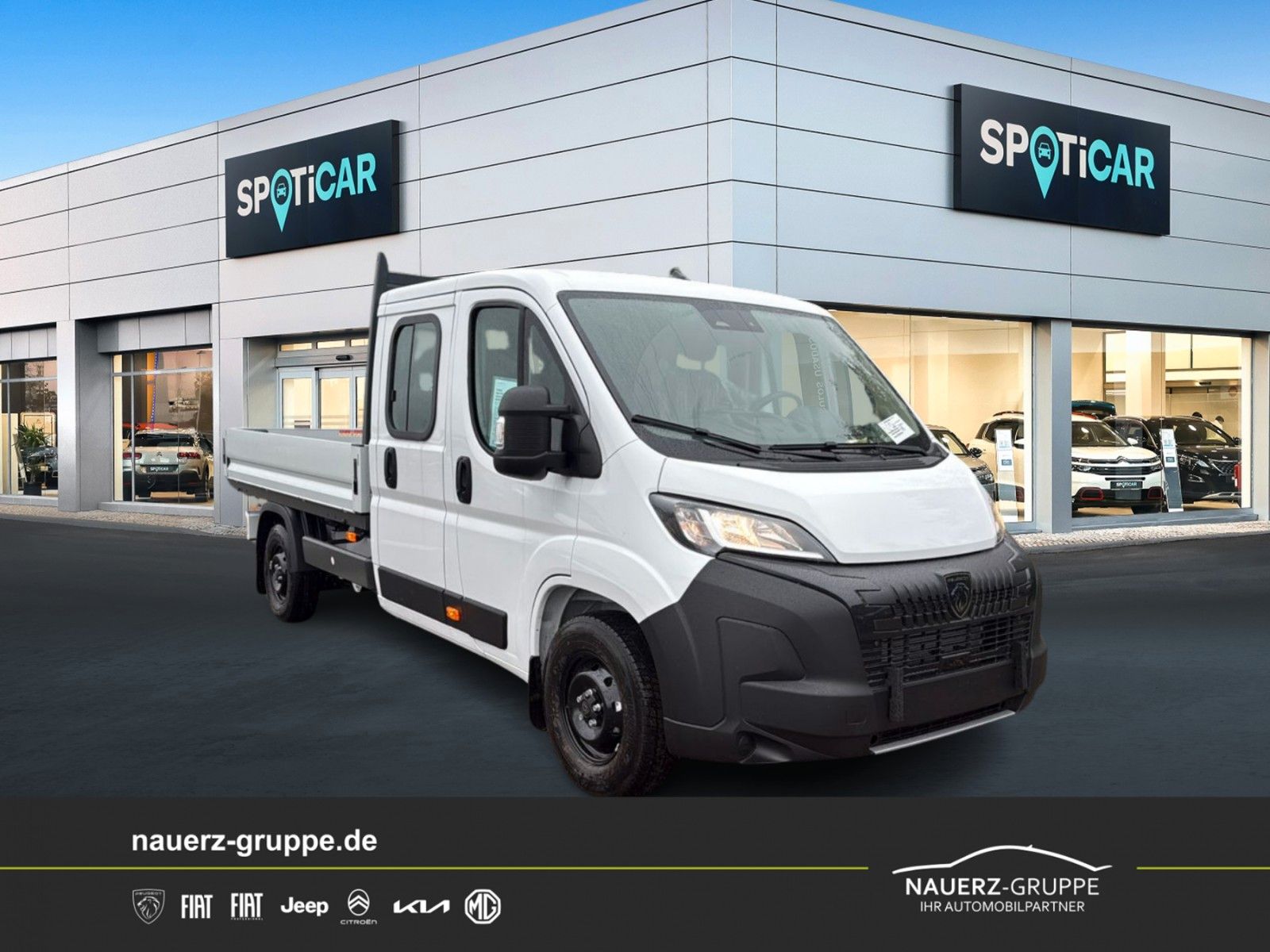 Fahrzeugabbildung Peugeot Boxer Pritsche/Kipper Doppelk. 335 L3 BlueHDi 14