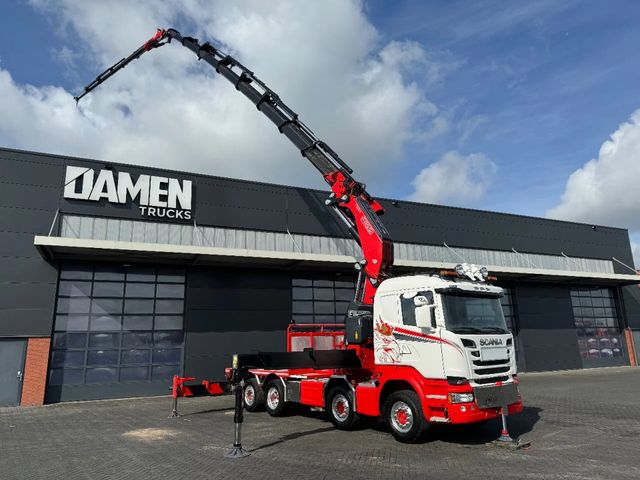 Scania R 730 LB8x2 V8 FASSI F1650 RA.2.28 XHE- DYNAMIC