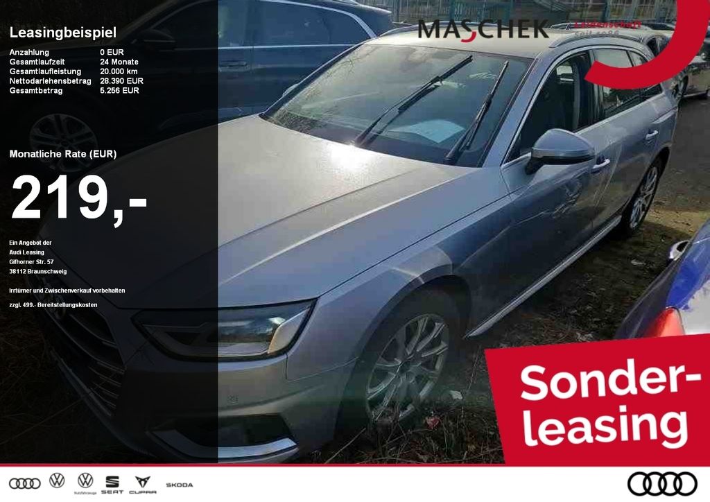 Audi A4 Avant *Sonderleasing* 40 TFSI quat Navi RearV