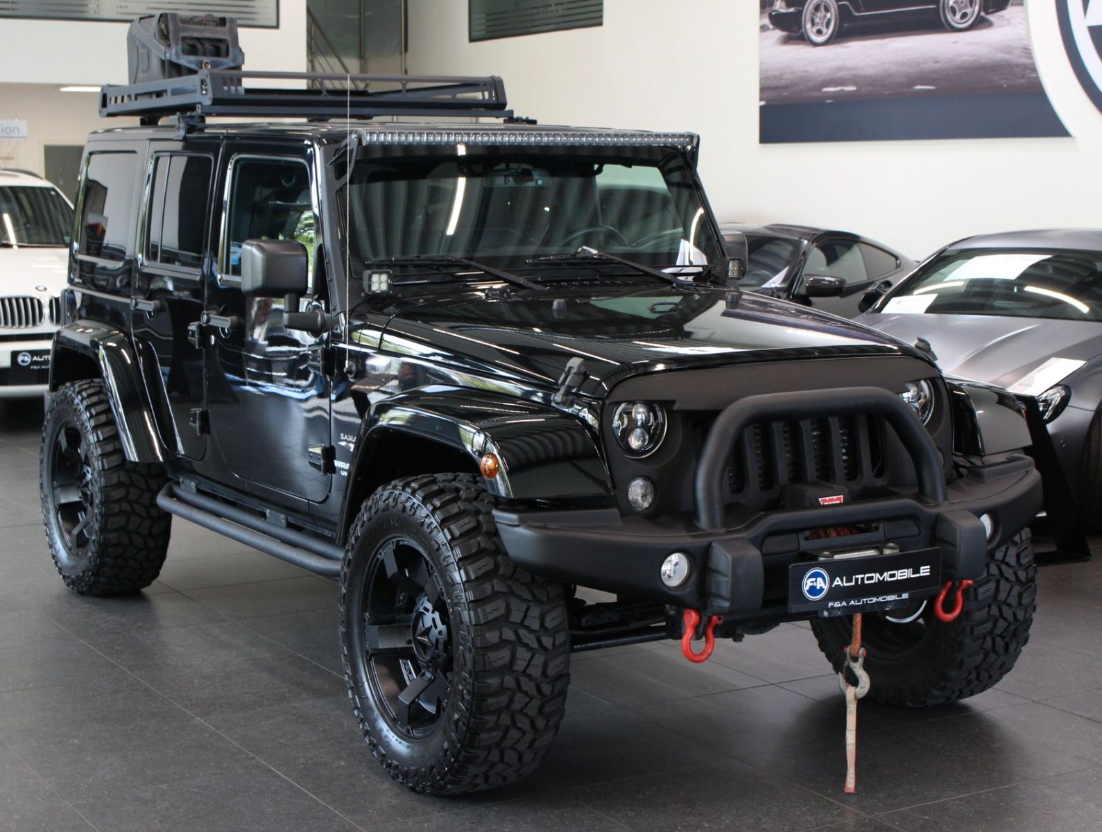 Fahrzeugabbildung Jeep Wrangler Unlimited Sahara*Offroad Umbau*1.Hand
