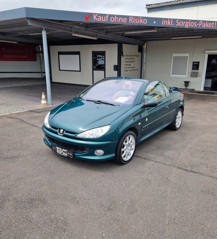 Peugeot 206 Cabriolet CC Roland Garros 1.Hand/Scheckheft