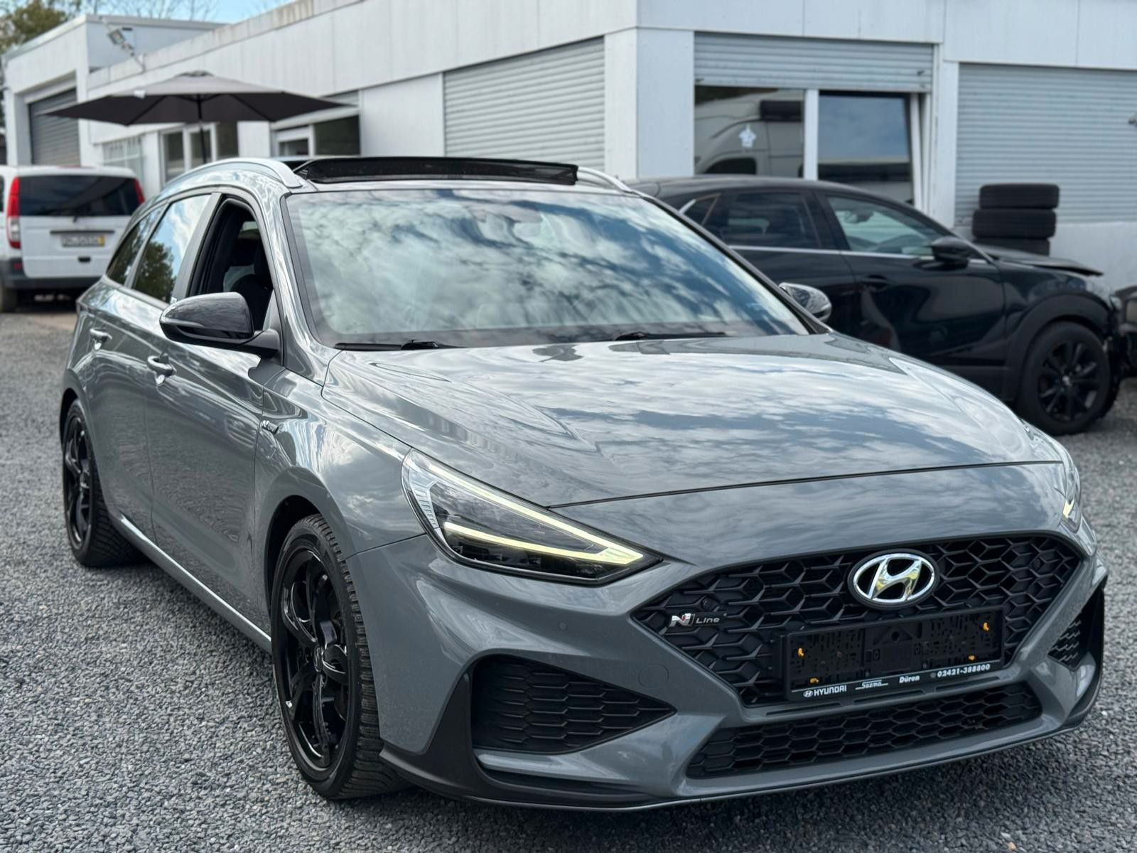 Hyundai i30 cw N-LINE M-HYBRID KAMERA LED PANORAMA LEDER imagem 3
