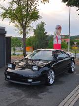 Toyota MR2 SW20 T-Bar H-Zulassung - schwarze Toyota MR 2