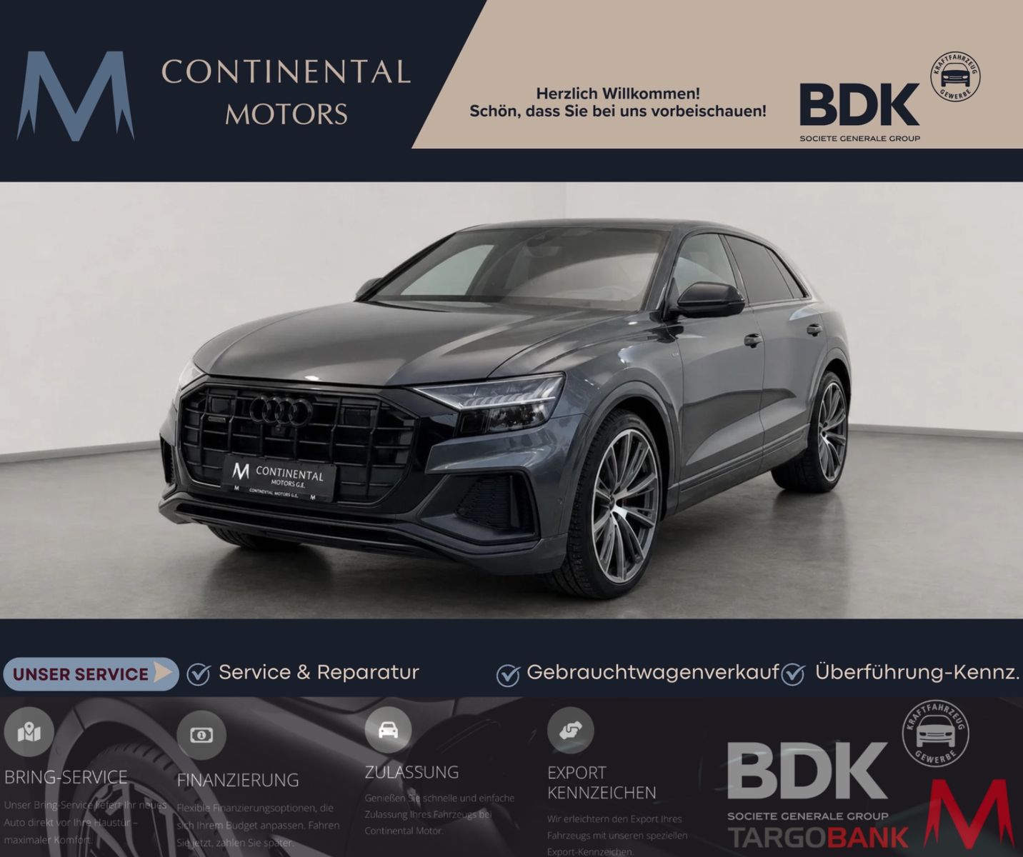 AUDI Q8 Q8 50 TDI quattro Competition Plus*Carbon*Pano*