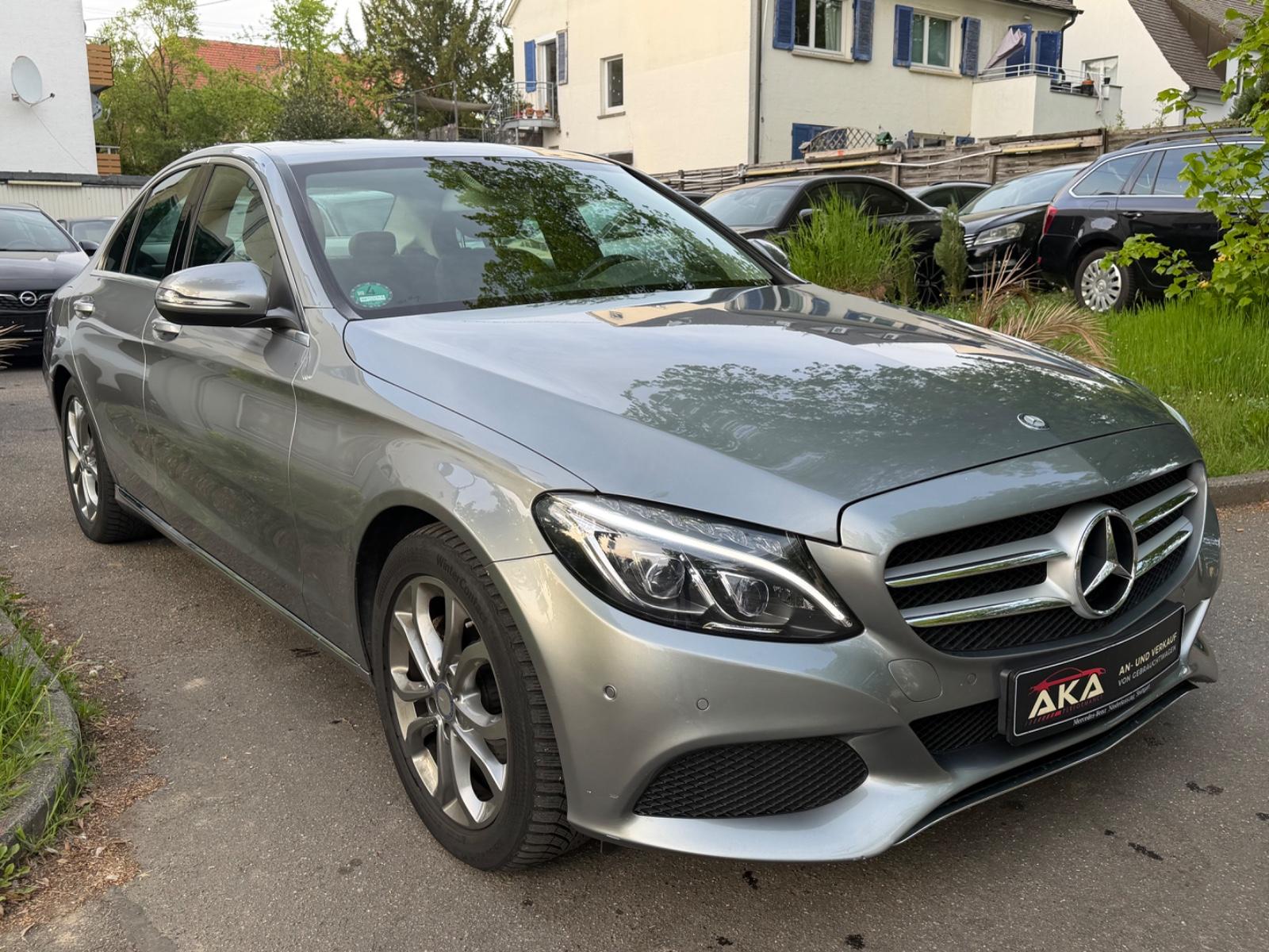 Mercedes-Benz C 200 d G-Tronic Plus LED|NAVI|AHK|elGSHD|PDC|LM