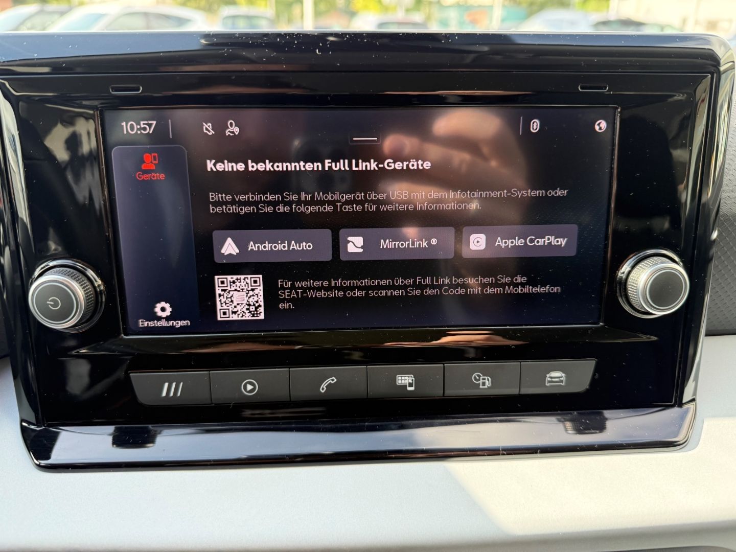 Fahrzeugabbildung SEAT Ibiza Style DigiCockpit LED CarPlay Klima Front