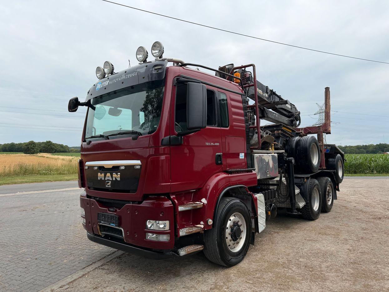 MAN 26.480 TGS 6x4H Langholz