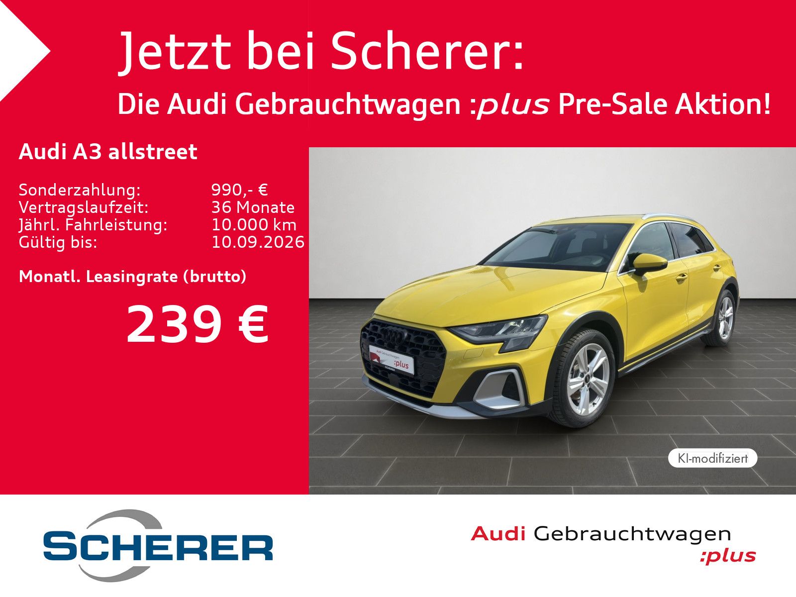 Audi A3 allstreet 35 TFSI S tronic AHK SHZ 3J Anschlu