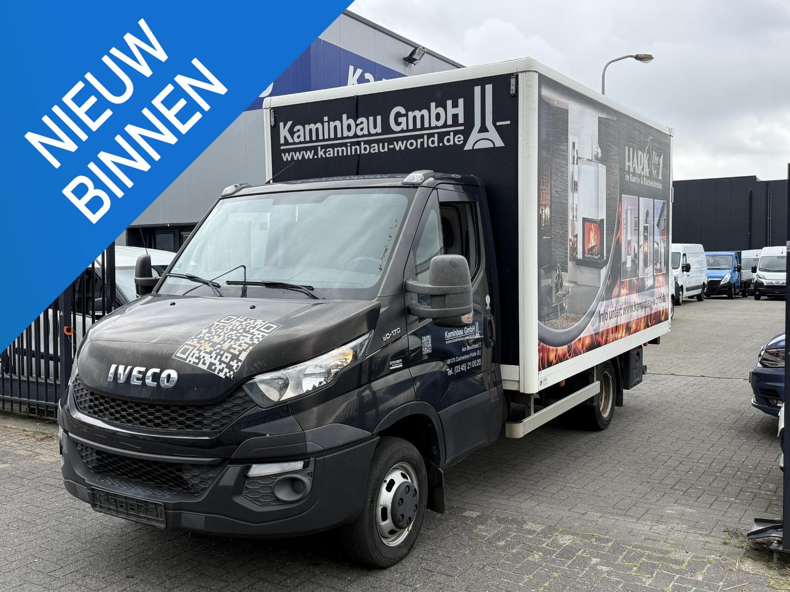 Iveco DAILY 50C17 BAKWAGEN LAADKLEP TREKHAAK 3500KG 3.