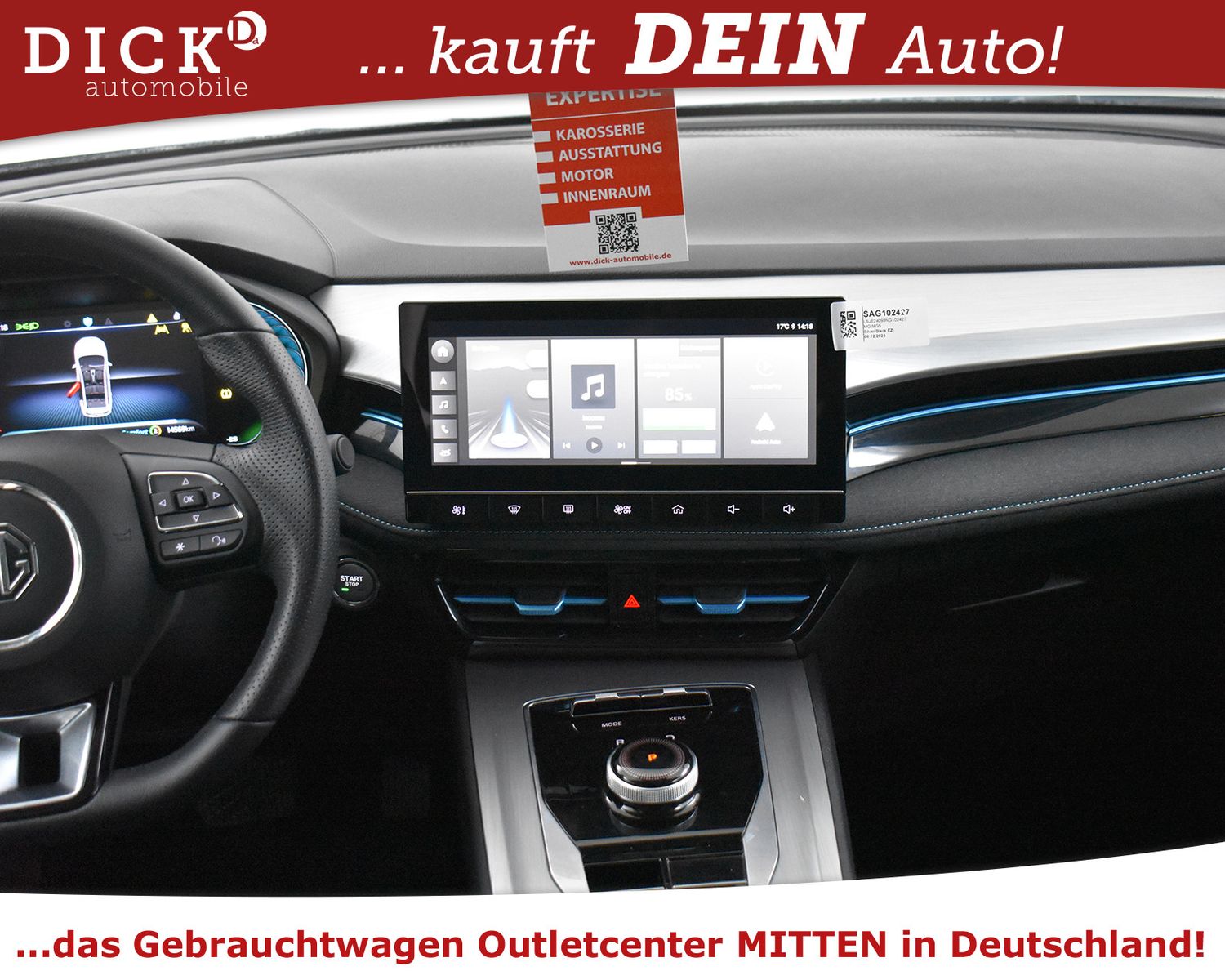 MG MG5 MAX 61 KWH Luxury >NAVI+LED+SHZ+DAB+ACC+360° - Image 14