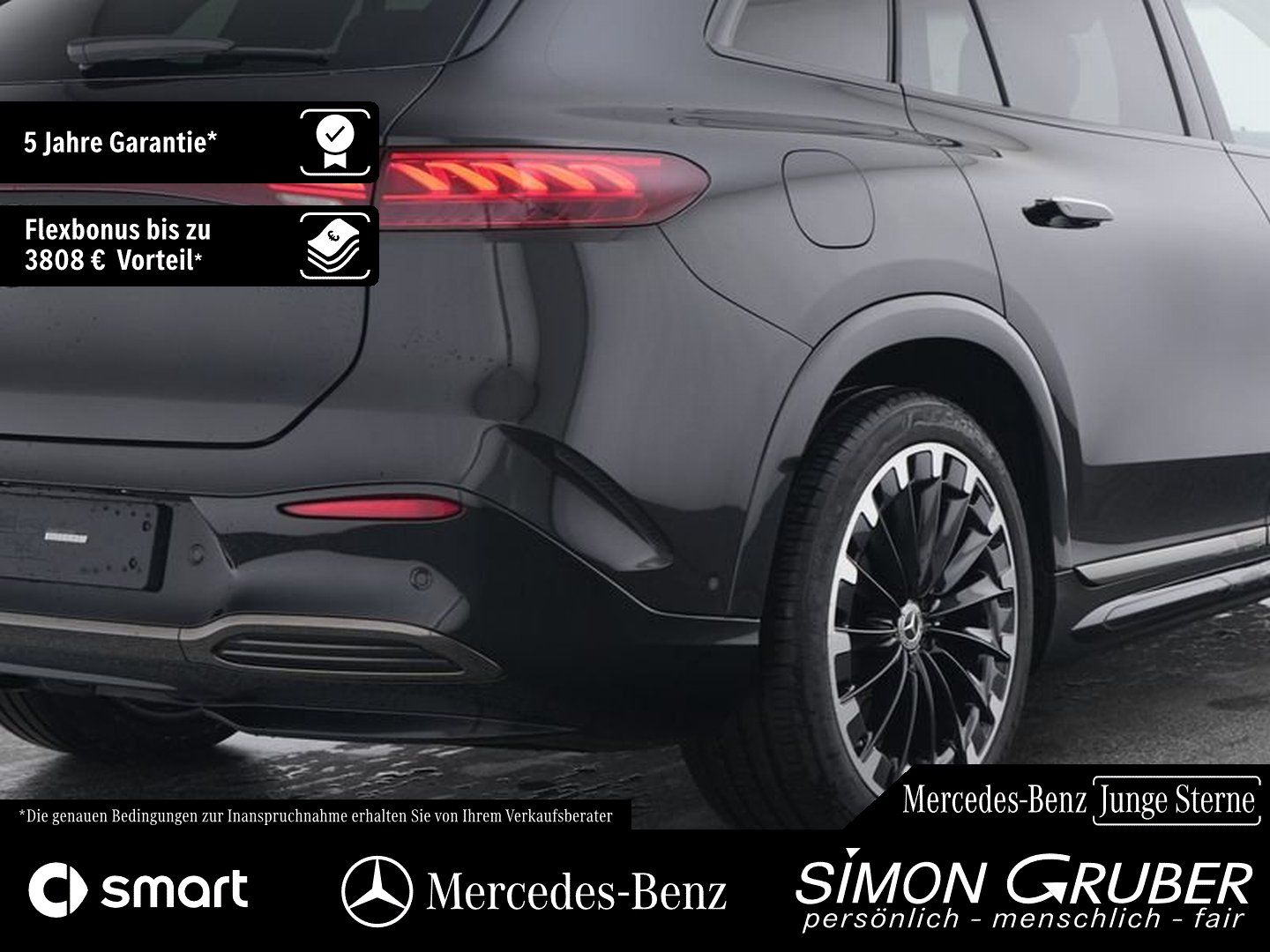 Fahrzeugabbildung Mercedes-Benz EQS 580 4M SUV AMG Line Business Class AHK