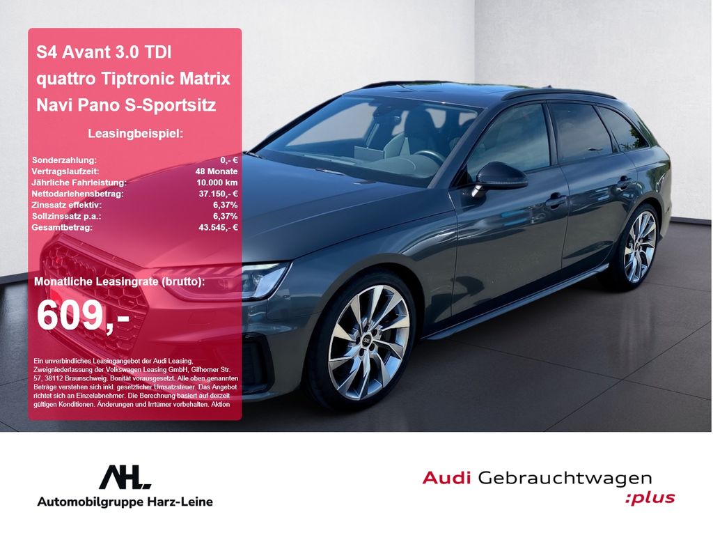 Audi S4 Avant 3.0 TDI quattro Tiptronic Matrix Navi P