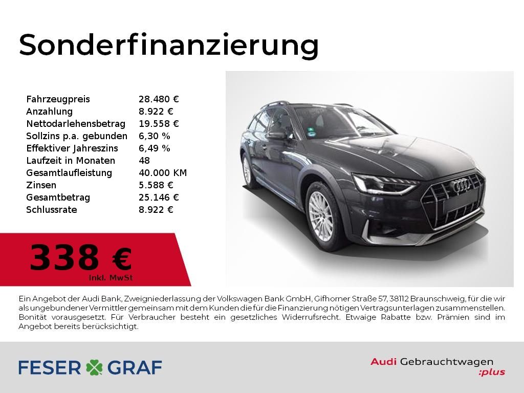 AUDI A4 Allroad 40 TDI qu AHK,LED,Navi,PDC