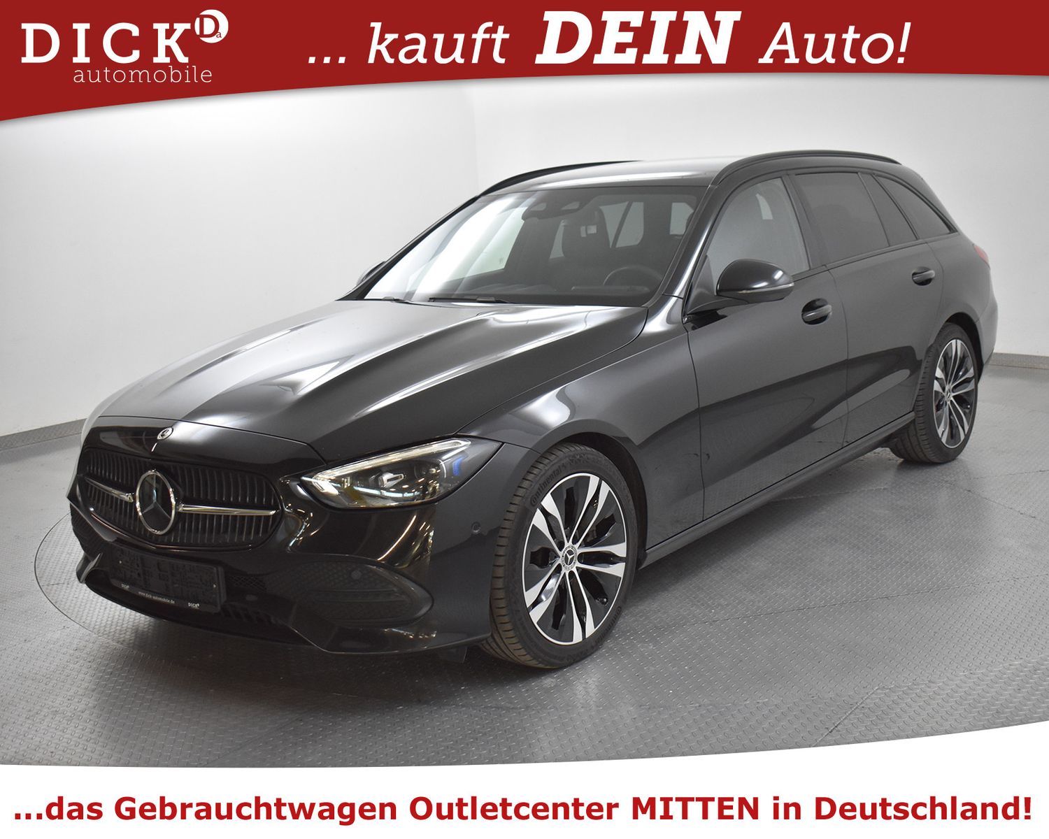 MERCEDES-BENZ C200d Avant NIGHT+WIDES+KAM+LEDER+ACC+DIGITAL+18 - Image 4