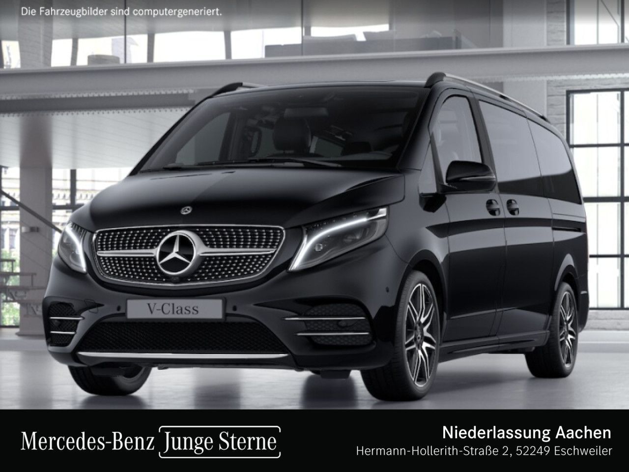 Mercedes-Benz V 300 d Lang EDITION AMG 9G AHK LED Kamera MBUX foto 2