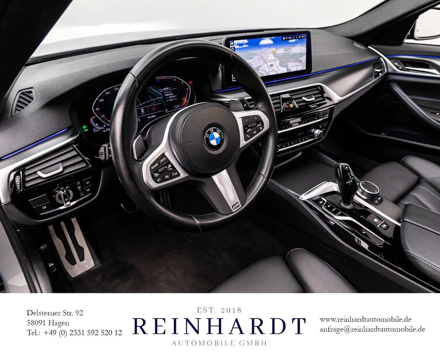 BMW 520d Touring M Sport 190 ch BVA Toit panoramique ACC Caméra de recul