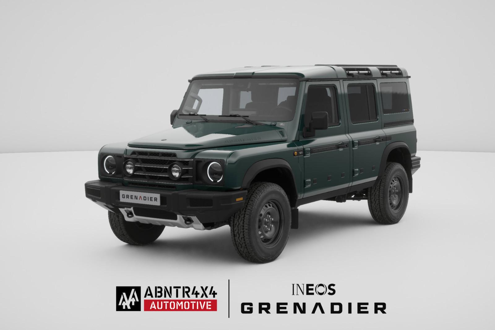 INEOS Achssperren Strom Leder AHK MY2026 Sela Green