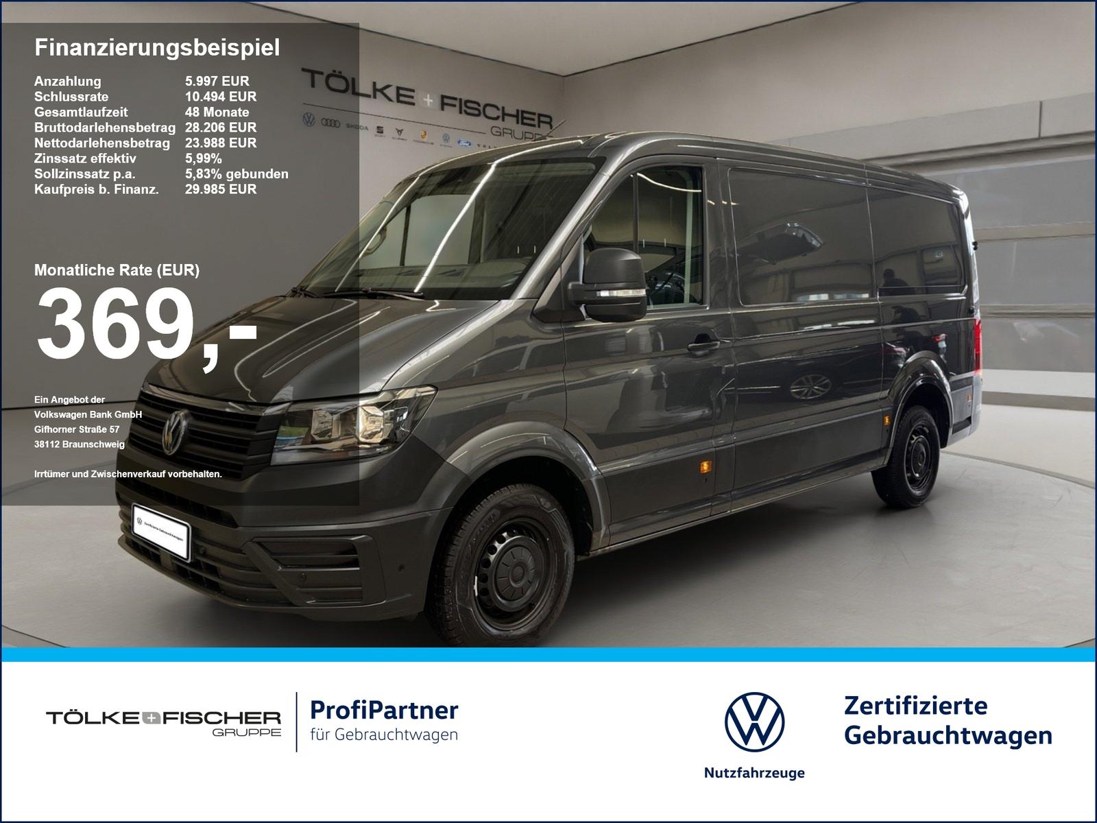 Volkswagen Crafter 35 2.0 TDI Kasten FWD mittellang AHK AUT