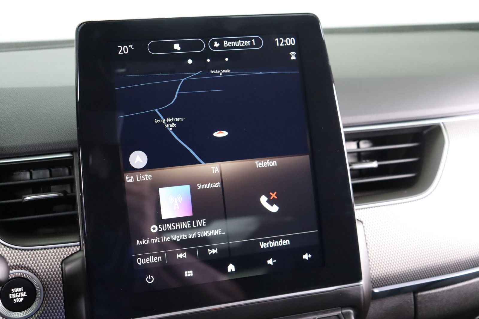 Fahrzeugabbildung Renault Arkana * LED * RFK * Lenkradhzg.