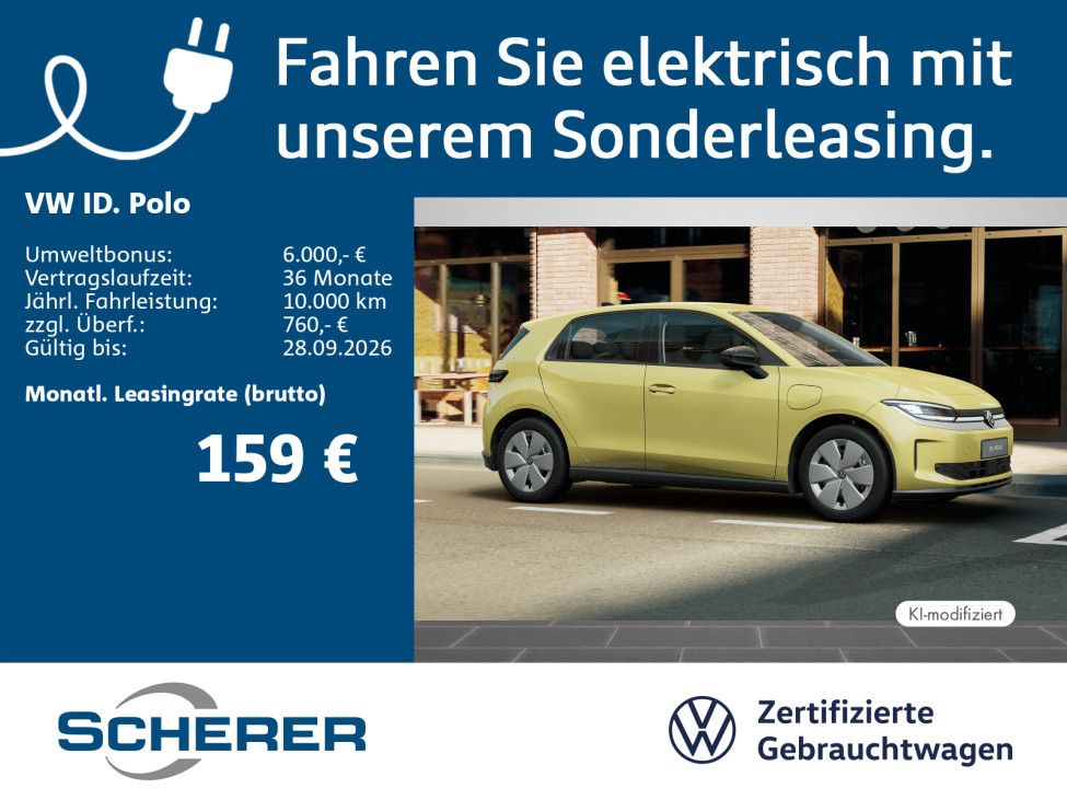 Volkswagen ID. Polo Life 37 kW, Top Leasing, 6.000€ als SZ