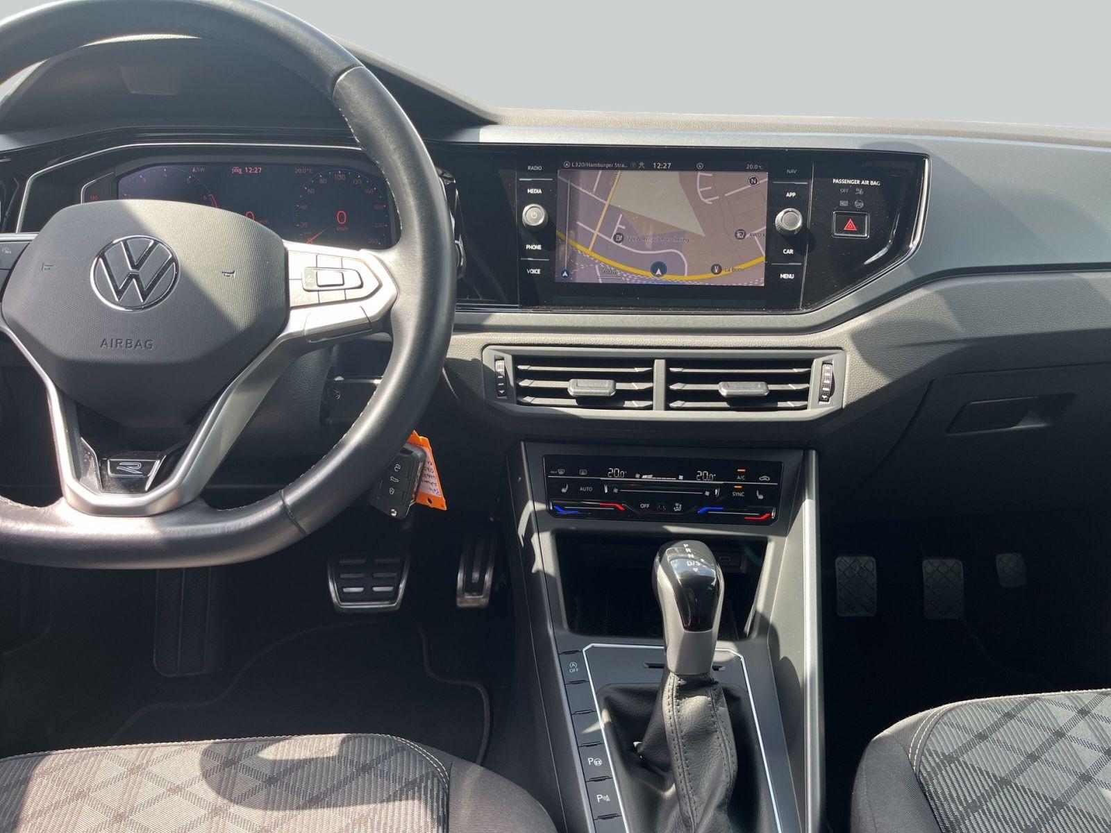 Volkswagen Polo 1.0 TSI DSG R-Line Fahrschulwagen Kamera Na, миниатюра 14