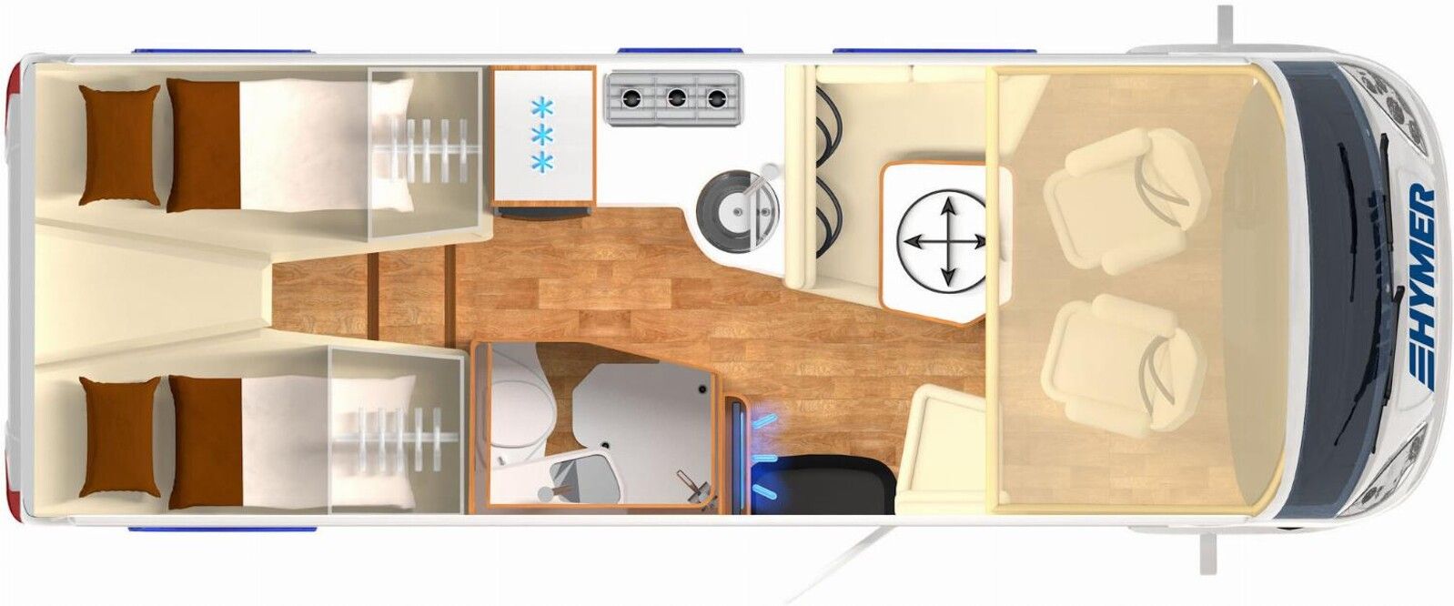 Fahrzeugabbildung HYMER / ERIBA / HYMERCAR B-Klasse MC I WhiteLine 600