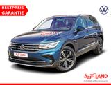 Volkswagen Tiguan 2.0 TDI Elegance 4Motion AHK ACC Navi LED - mit Diesel-Antrieb: Blau, Alcantara, Geländewagen