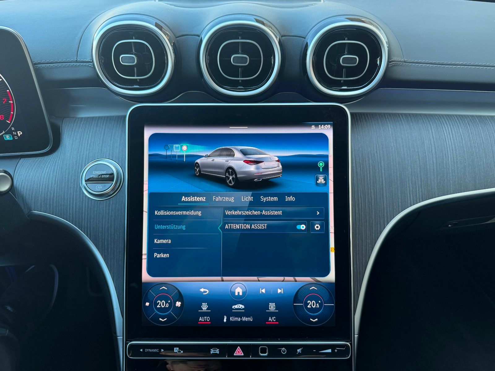 Fahrzeugabbildung Mercedes-Benz C 200 AMG+Memory