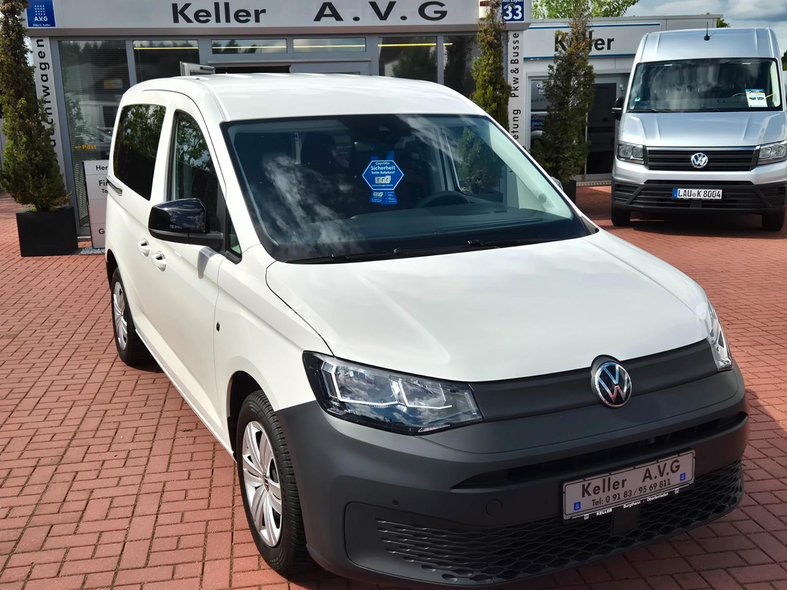 Volkswagen Caddy 2,0 TDI, 5 Sitze, AHK, NAVI Parking vo+hi