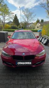 BMW 328i Sport Line Sport Line, 8-Fach bereift - rote BMW 328