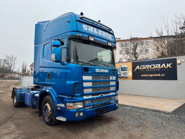 Scania R 124L, EURO3,RETARDER STANDARD