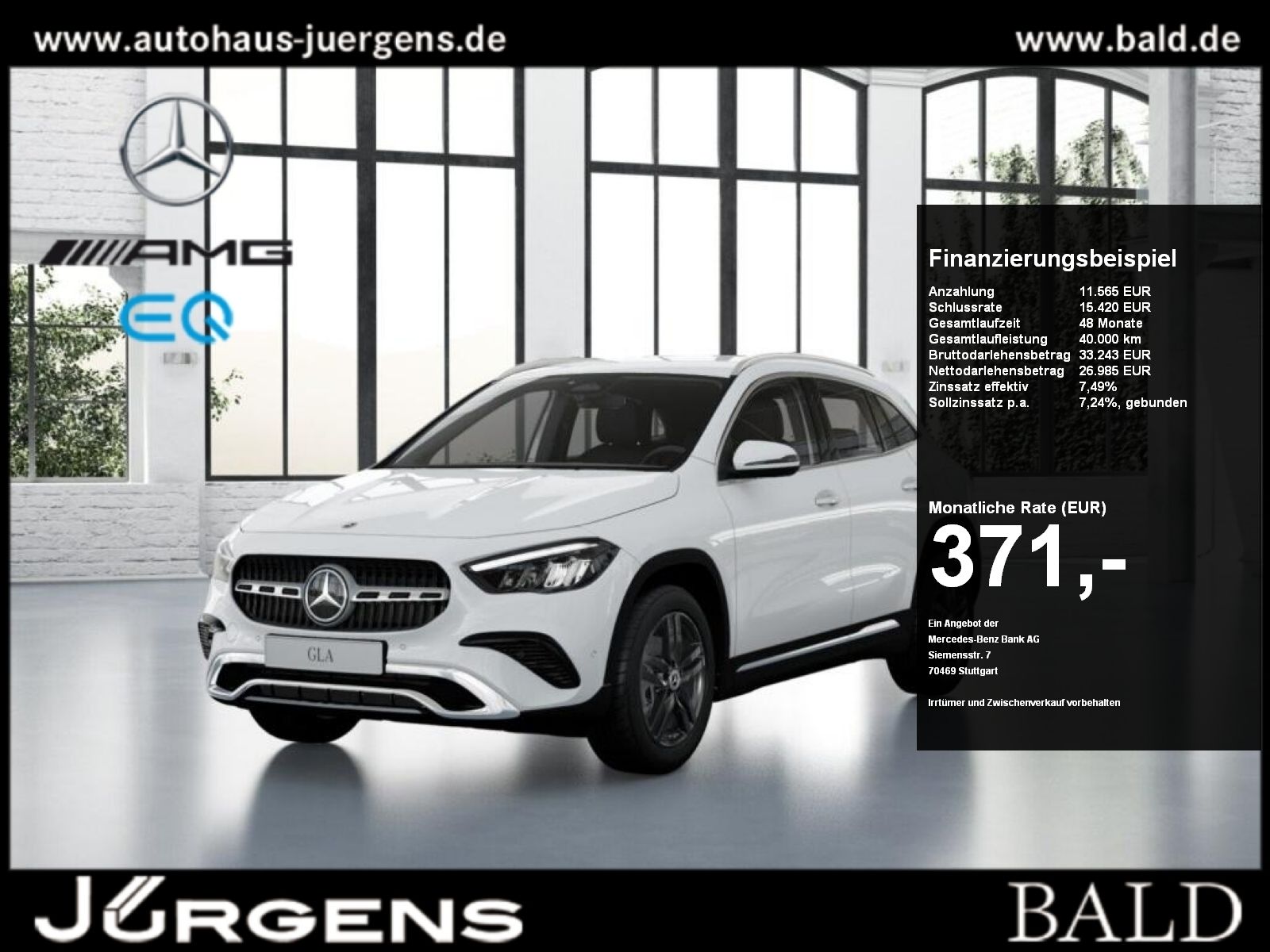 MERCEDES-BENZ GLA 250 e Progressive/AHK/LED/Kamera/Winter/Keyl