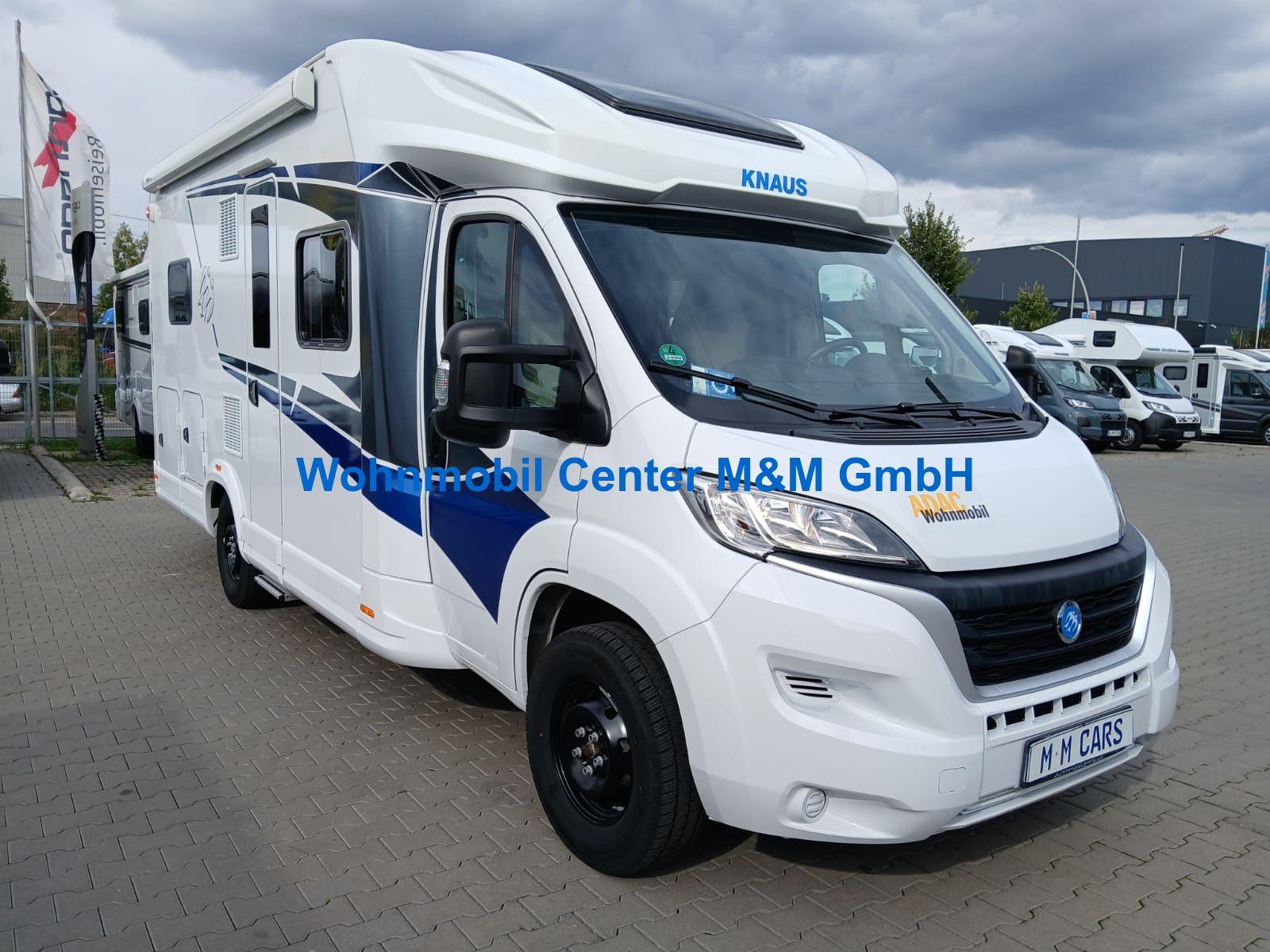 Knaus Live Wave 650 MF 140PS Lithium Markise Fahrradtr