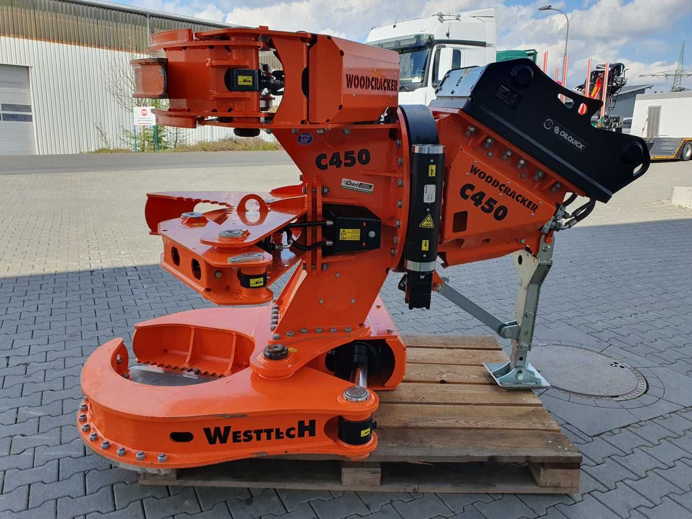 Fahrzeugabbildung Andere Westtech Woodcracker C450 Sammler Tiltator DEMO