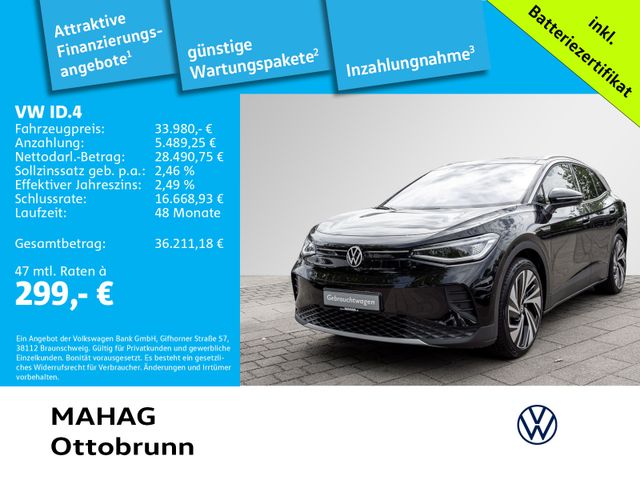 VW ID.4 Pro Performance 150 kW WärmePu CCS Pano IQ.