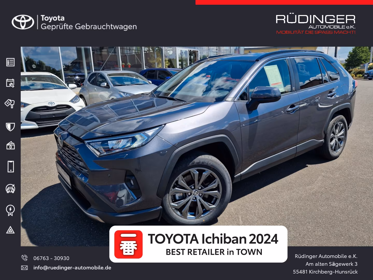 Toyota RAV4 2.5l Hybrid 4x4 Team Deutschland