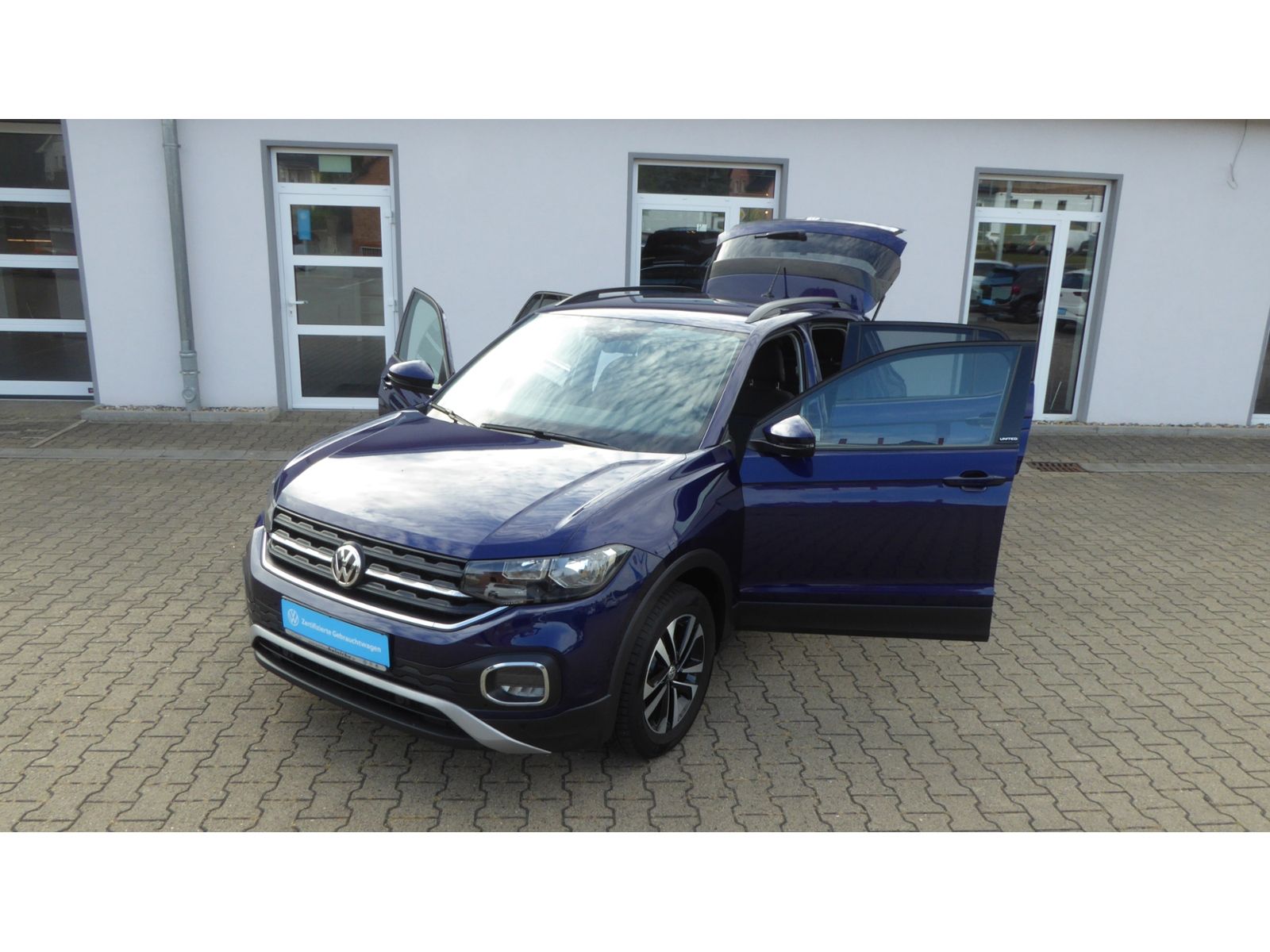 Volkswagen T-Cross UNITED 1.0 TSI RADIO APP MAL SH PDC u.v. imagem 3