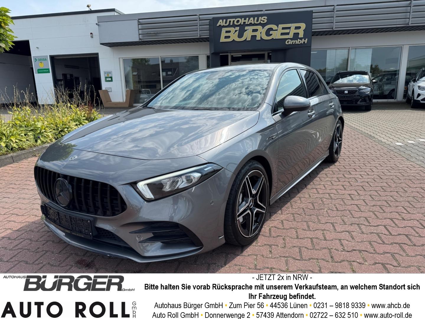 Mercedes-Benz A 35 AMG 4M Navi LED Burmester Kamera SitzHZG Di