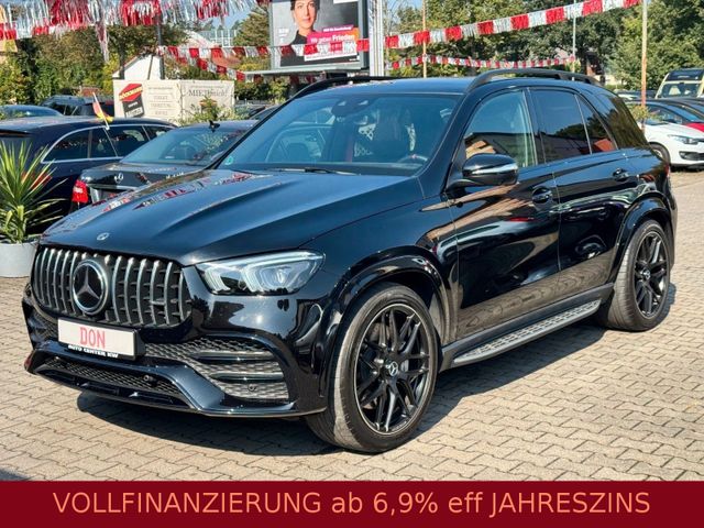 Mercedes-Benz GLE 53 AMG+PANO-HEup-BURM-R-GURTE-22"-AHK--NIGHT