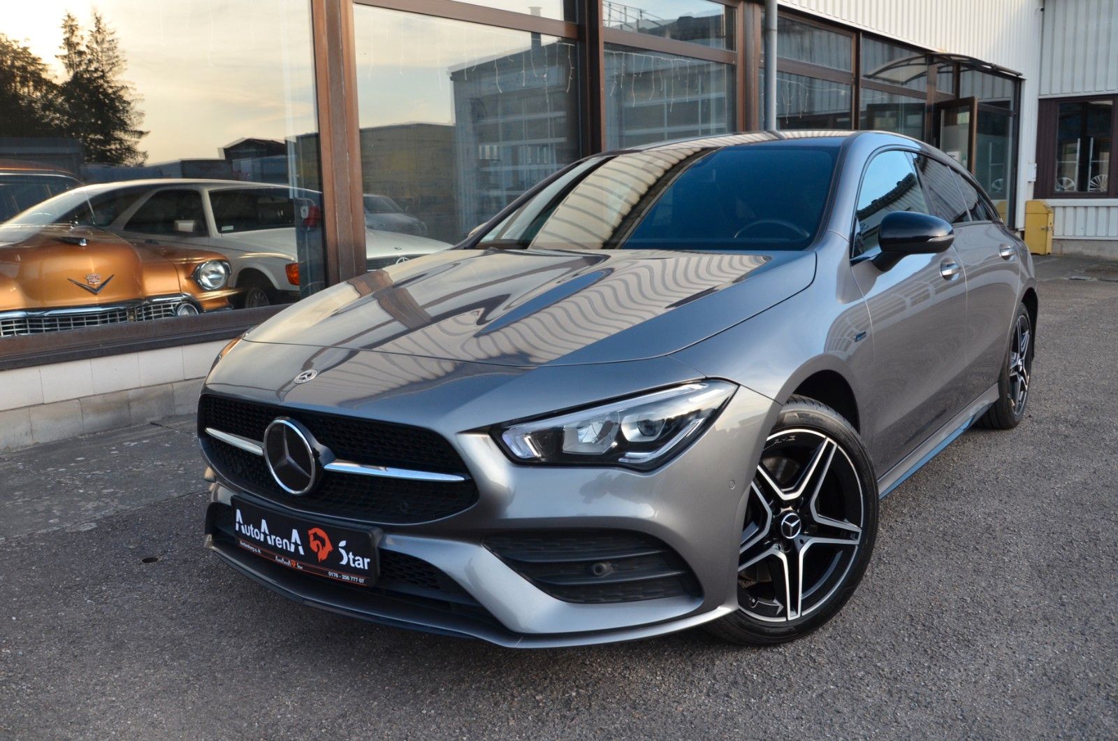 MERCEDES-BENZ CLA 250 e Sh.Br. AMG,Alu,Klima,LED,Nav,PDC,Distr